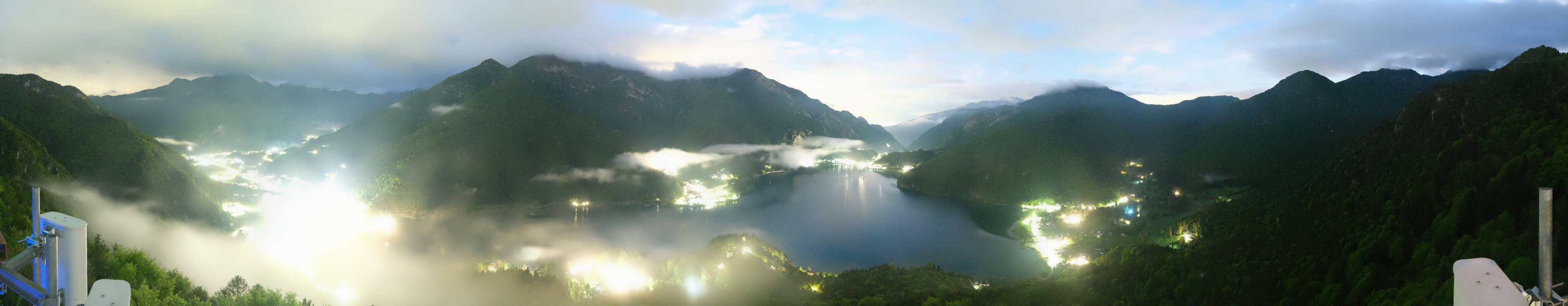 Archiv Foto Webcam Valle di Ledro - Blick auf den Ledrosee