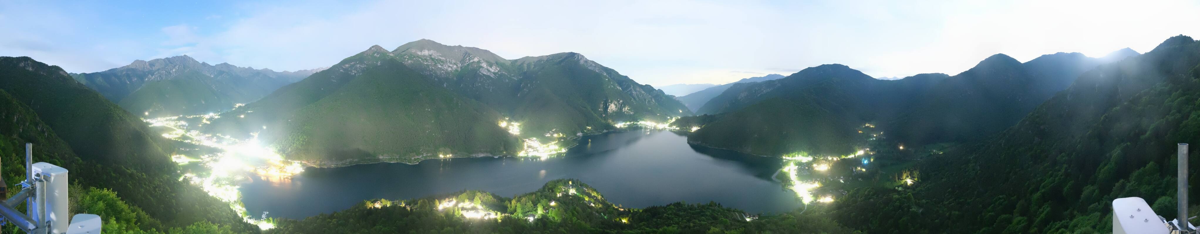 Archiv Foto Webcam Valle di Ledro - Blick auf den Ledrosee