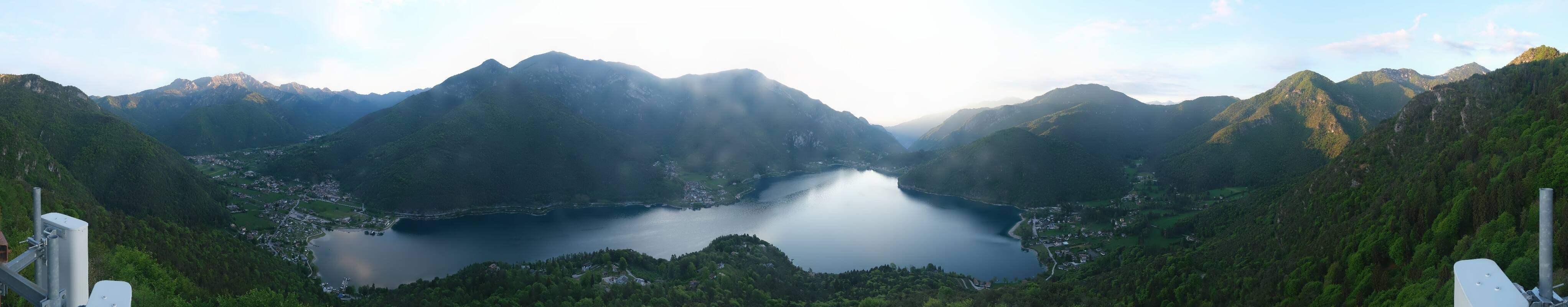Archiv Foto Webcam Valle di Ledro - Blick auf den Ledrosee