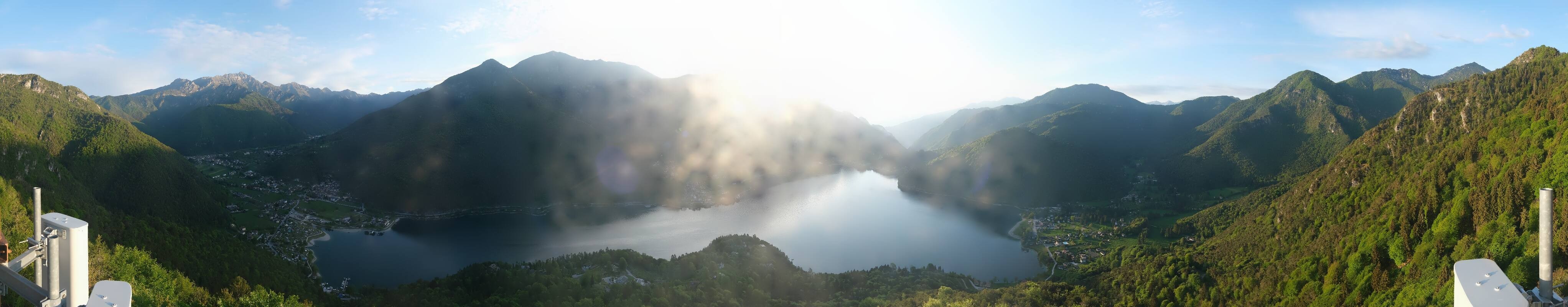 Archiv Foto Webcam Valle di Ledro - Blick auf den Ledrosee