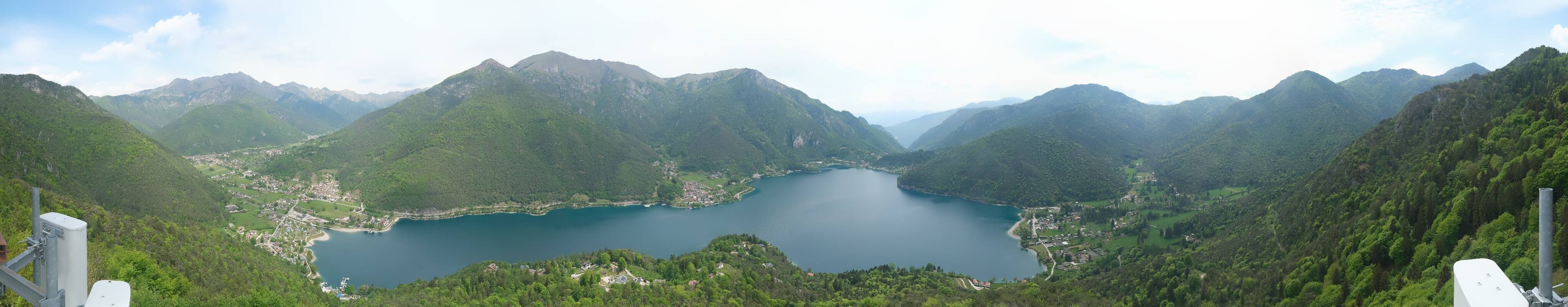 Archiv Foto Webcam Valle di Ledro - Blick auf den Ledrosee