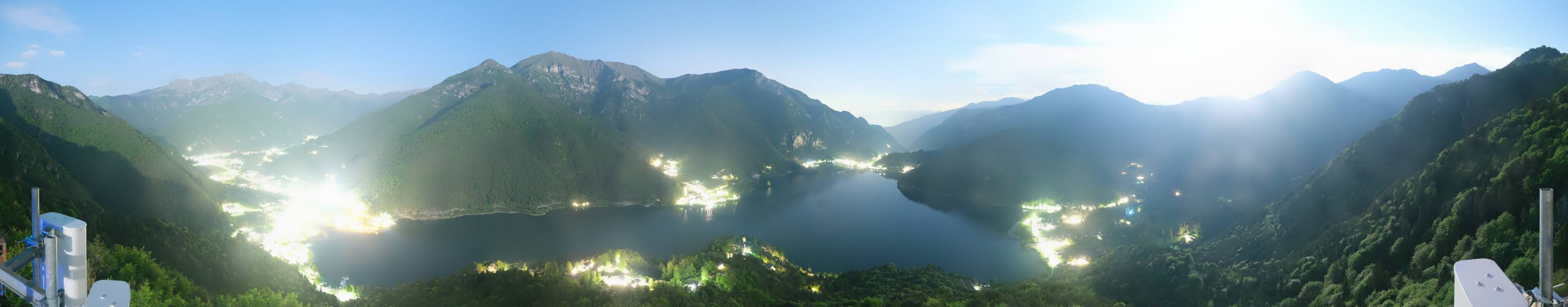 Archiv Foto Webcam Valle di Ledro - Blick auf den Ledrosee