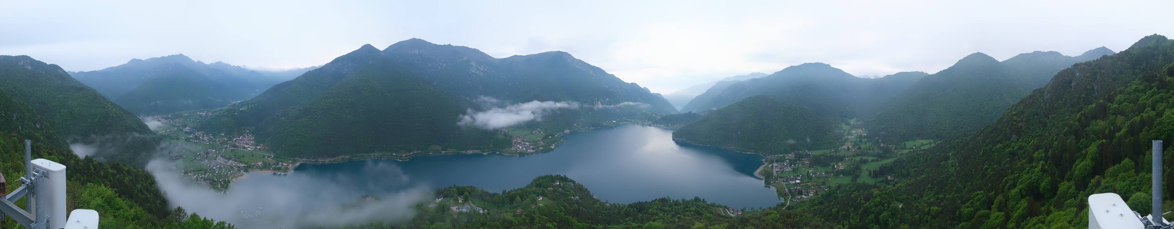 Archiv Foto Webcam Valle di Ledro - Blick auf den Ledrosee