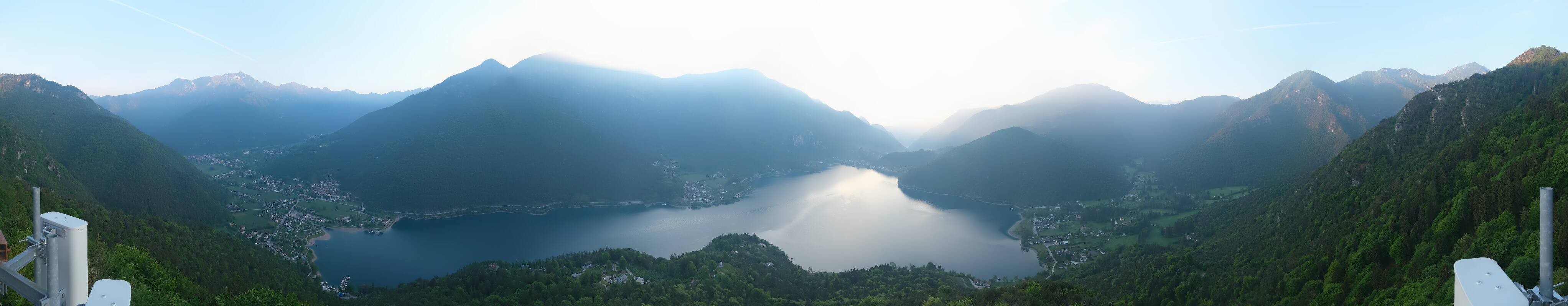 Archiv Foto Webcam Valle di Ledro - Blick auf den Ledrosee