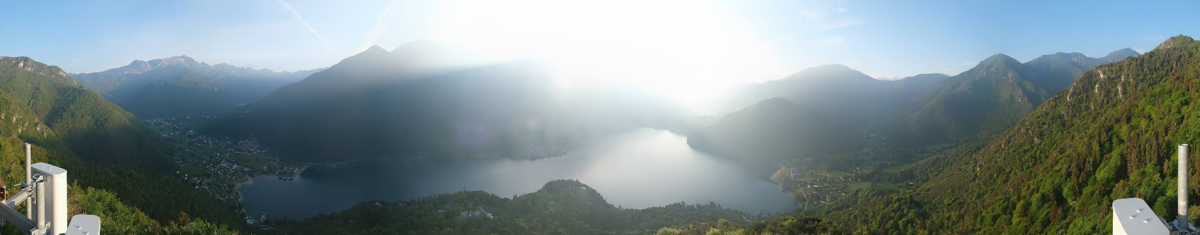 Archiv Foto Webcam Valle di Ledro - Blick auf den Ledrosee