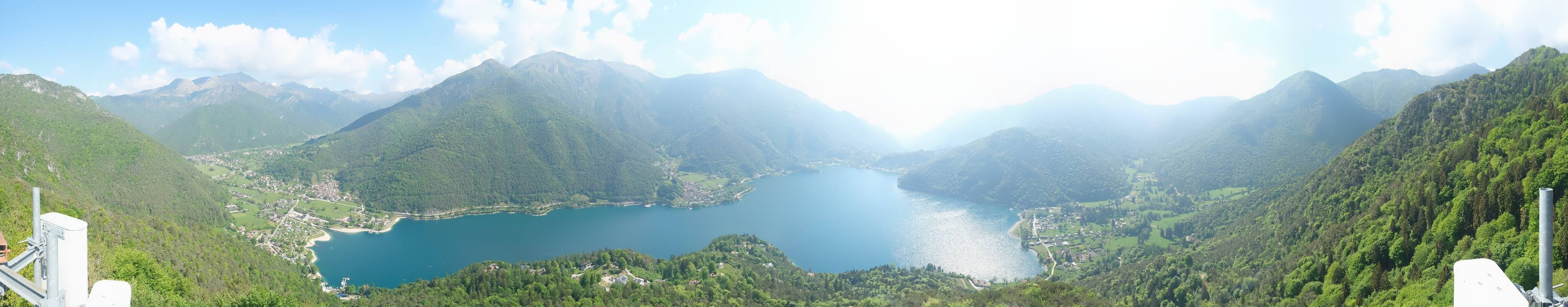 Archiv Foto Webcam Valle di Ledro - Blick auf den Ledrosee