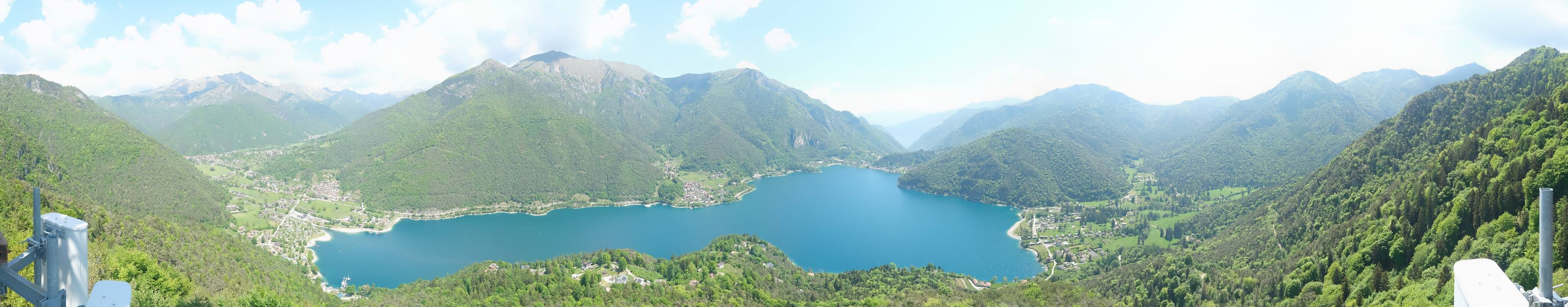 Archiv Foto Webcam Valle di Ledro - Blick auf den Ledrosee