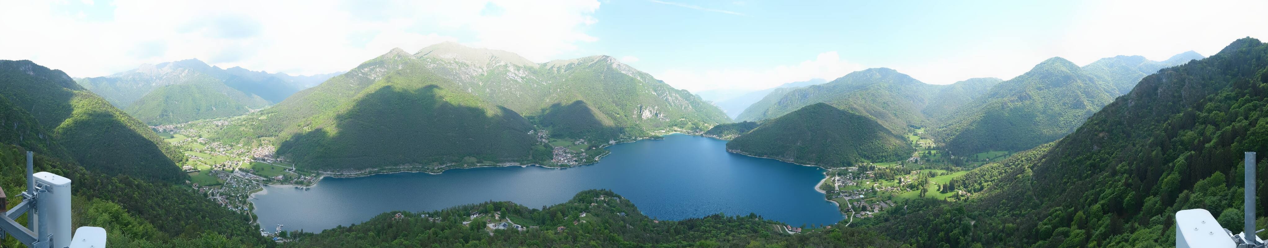 Archiv Foto Webcam Valle di Ledro - Blick auf den Ledrosee