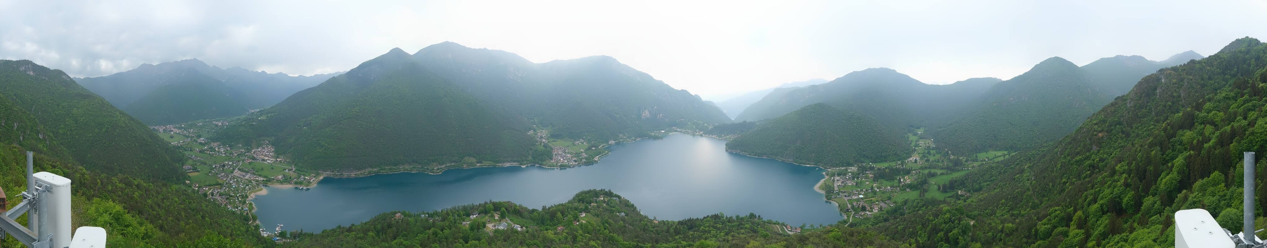 Archiv Foto Webcam Valle di Ledro - Blick auf den Ledrosee