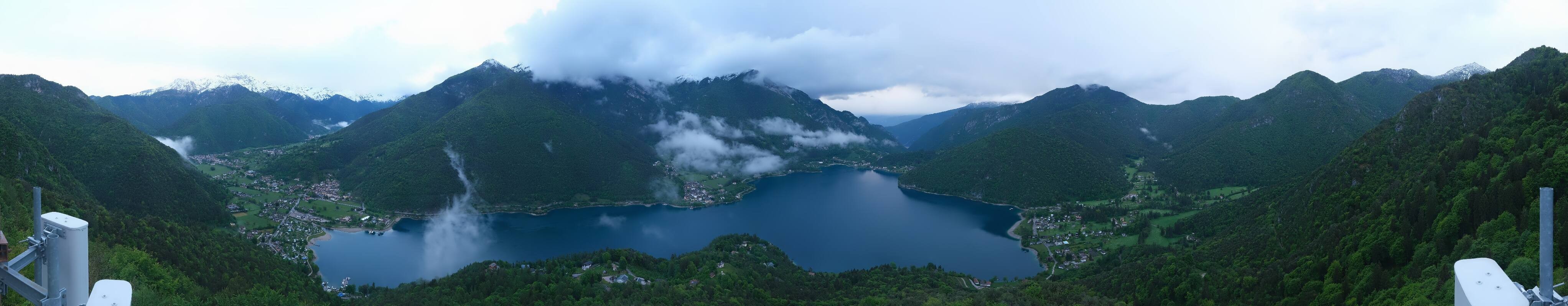 Archiv Foto Webcam Valle di Ledro - Blick auf den Ledrosee