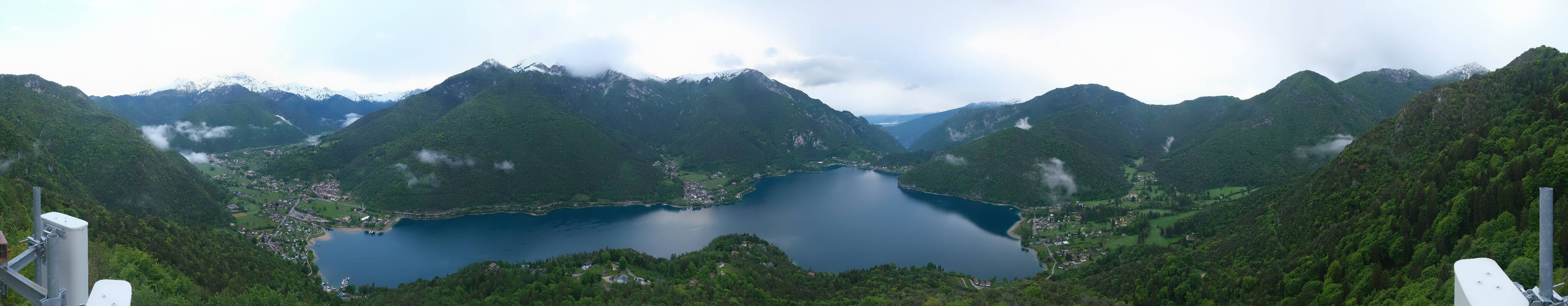 Archiv Foto Webcam Valle di Ledro - Blick auf den Ledrosee