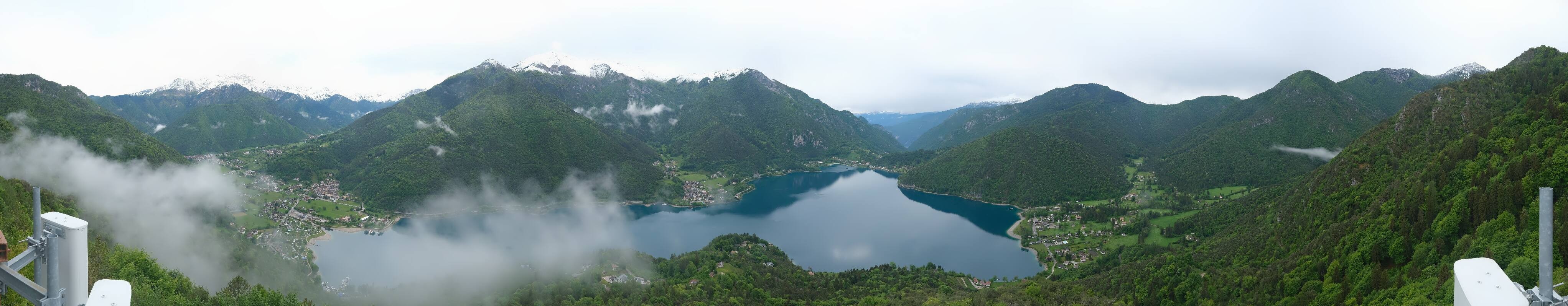 Archiv Foto Webcam Valle di Ledro - Blick auf den Ledrosee