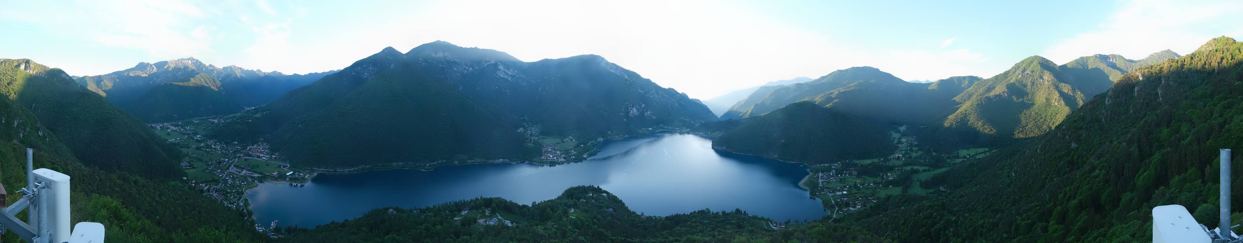 Archiv Foto Webcam Valle di Ledro - Blick auf den Ledrosee