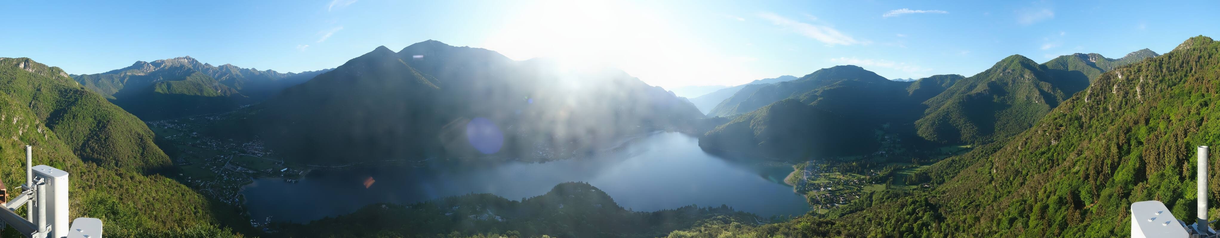 Archiv Foto Webcam Valle di Ledro - Blick auf den Ledrosee