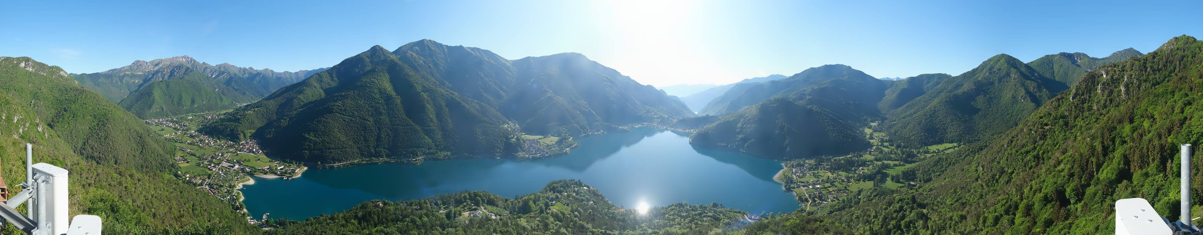 Archiv Foto Webcam Valle di Ledro - Blick auf den Ledrosee