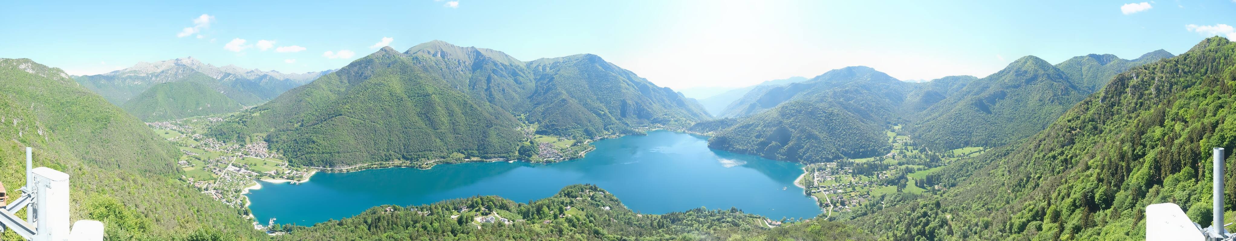 Archiv Foto Webcam Valle di Ledro - Blick auf den Ledrosee