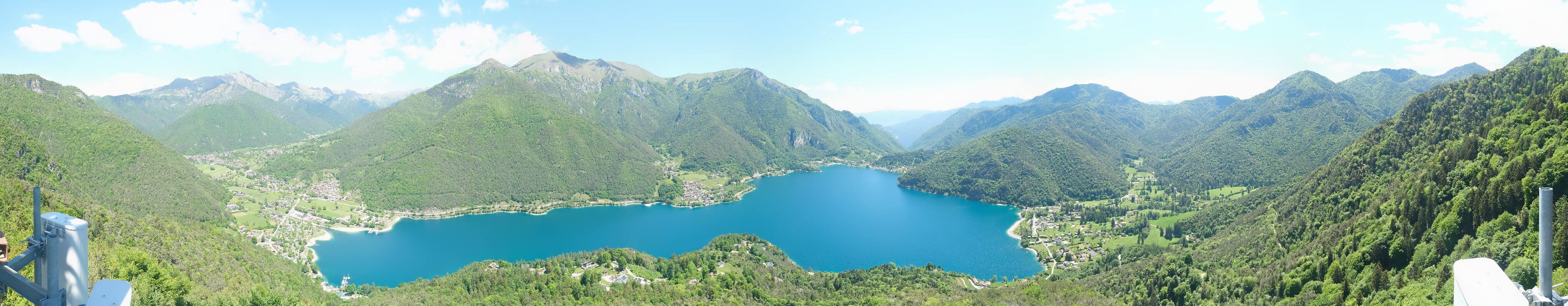 Archiv Foto Webcam Valle di Ledro - Blick auf den Ledrosee