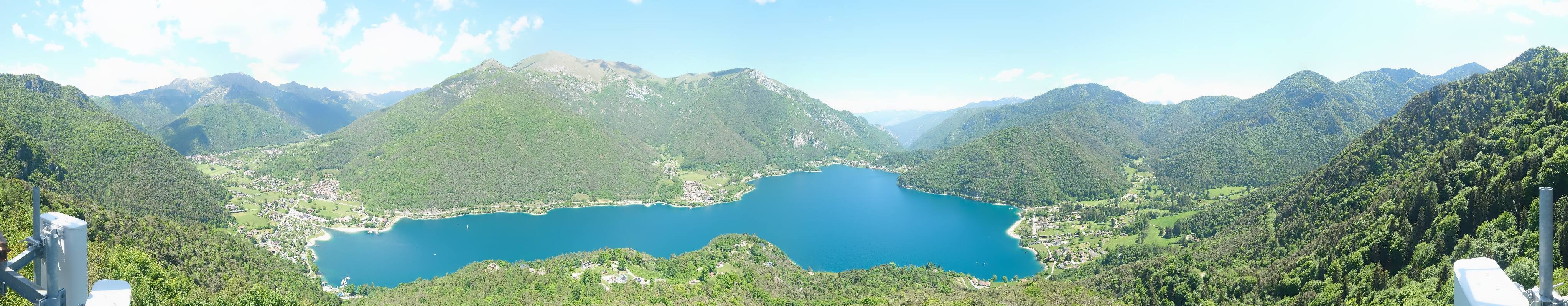 Archiv Foto Webcam Valle di Ledro - Blick auf den Ledrosee