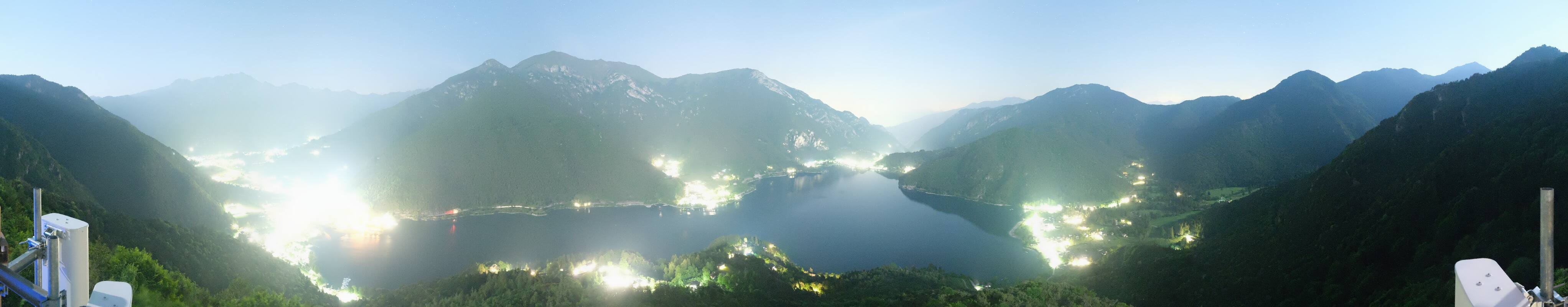 Archiv Foto Webcam Valle di Ledro - Blick auf den Ledrosee