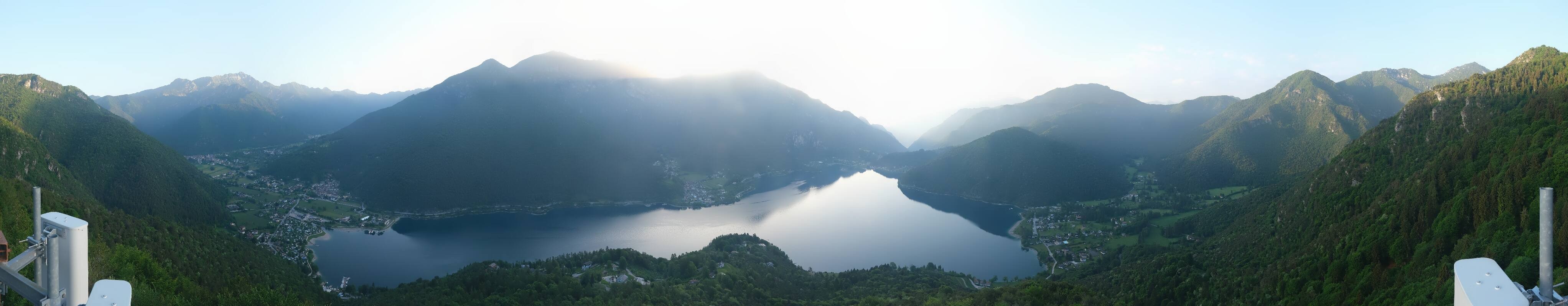 Archiv Foto Webcam Valle di Ledro - Blick auf den Ledrosee