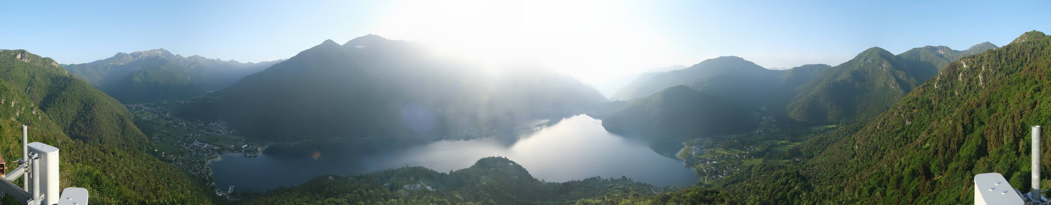 Archiv Foto Webcam Valle di Ledro - Blick auf den Ledrosee