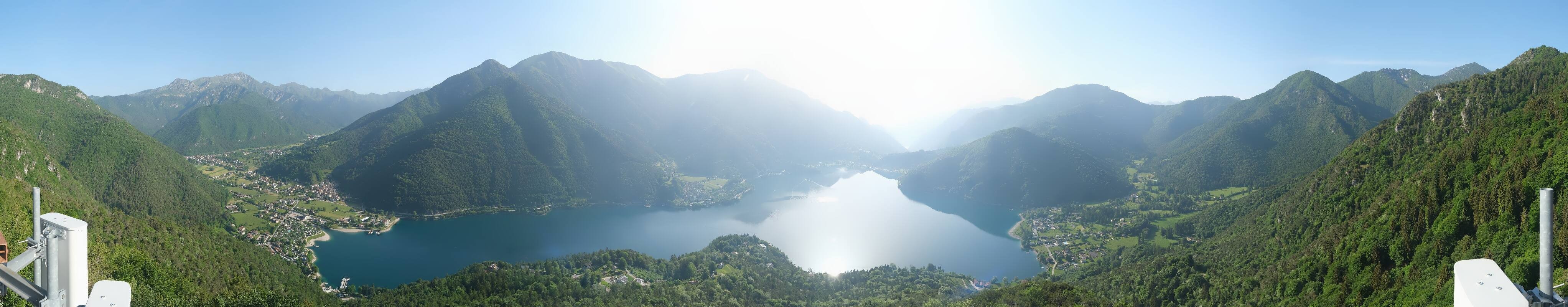 Archiv Foto Webcam Valle di Ledro - Blick auf den Ledrosee