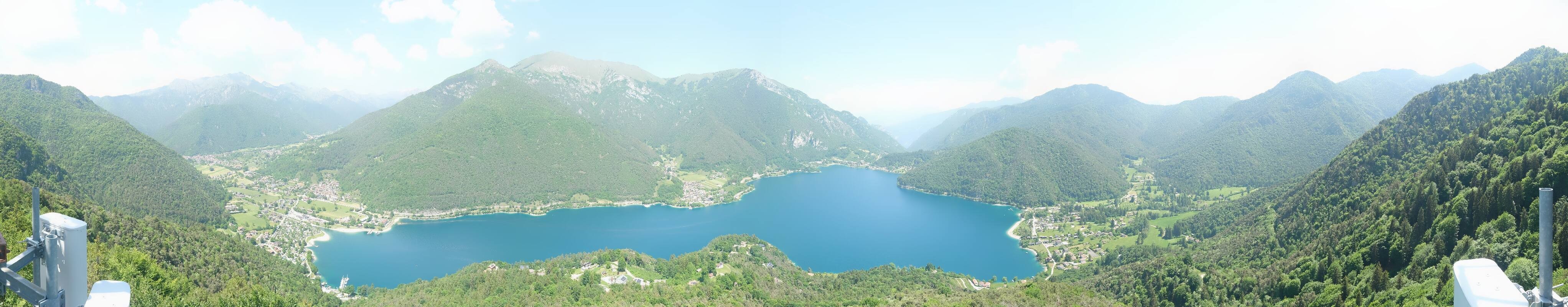 Archiv Foto Webcam Valle di Ledro - Blick auf den Ledrosee