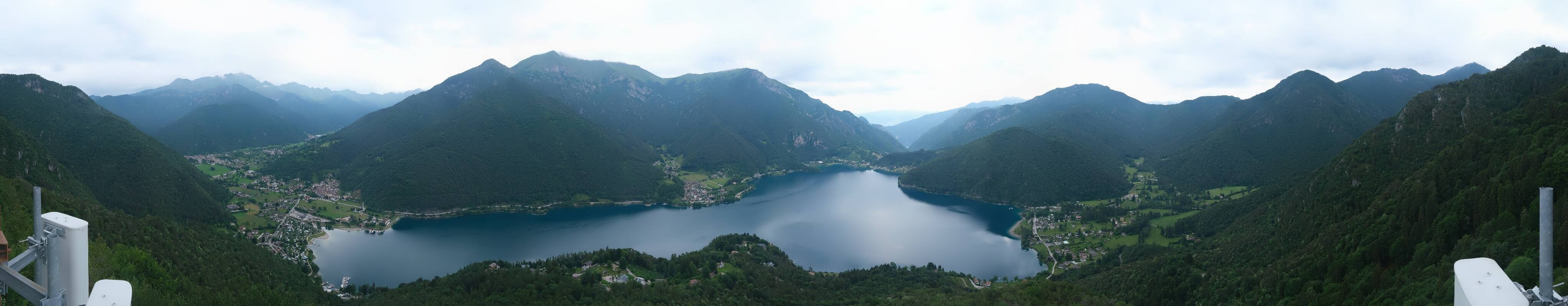 Archiv Foto Webcam Valle di Ledro - Blick auf den Ledrosee