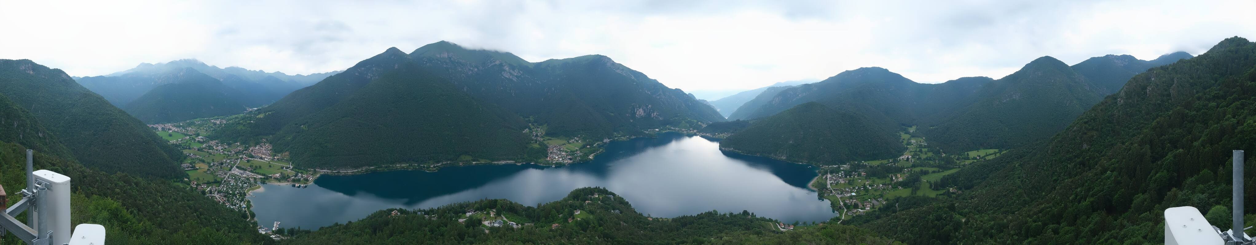 Archiv Foto Webcam Valle di Ledro - Blick auf den Ledrosee