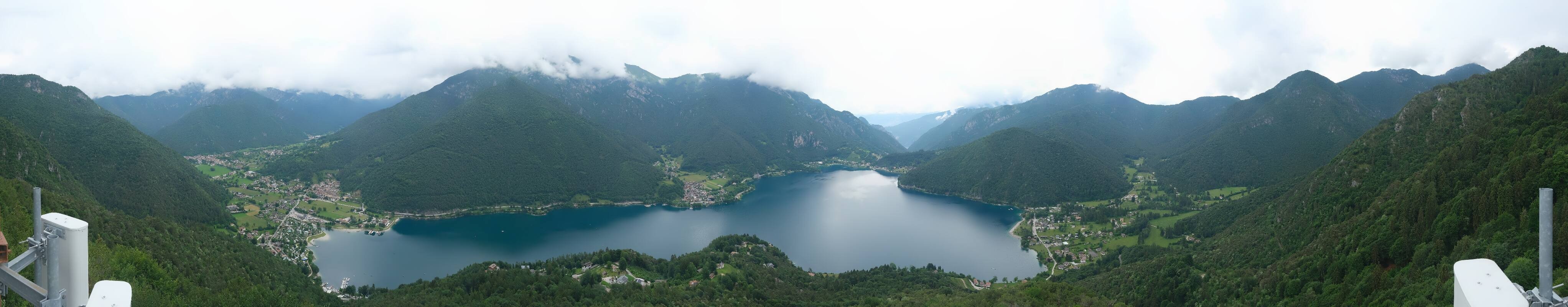 Archiv Foto Webcam Valle di Ledro - Blick auf den Ledrosee