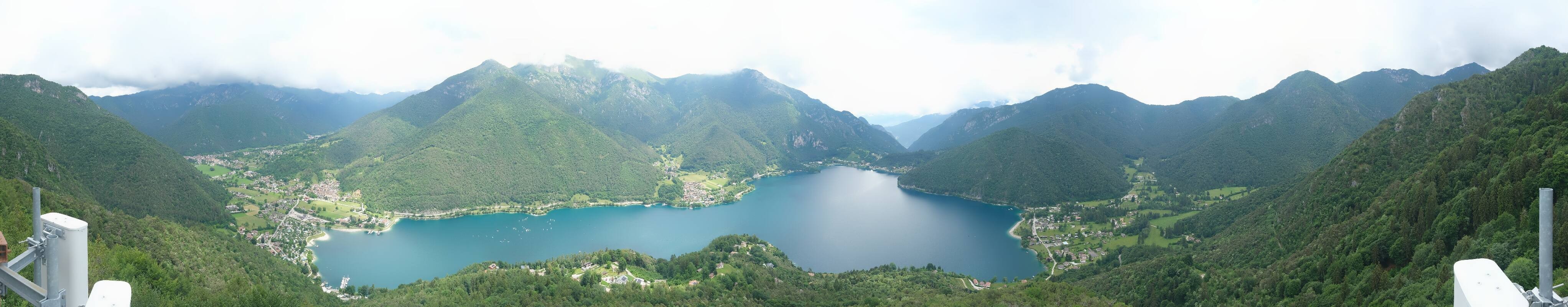 Archiv Foto Webcam Valle di Ledro - Blick auf den Ledrosee