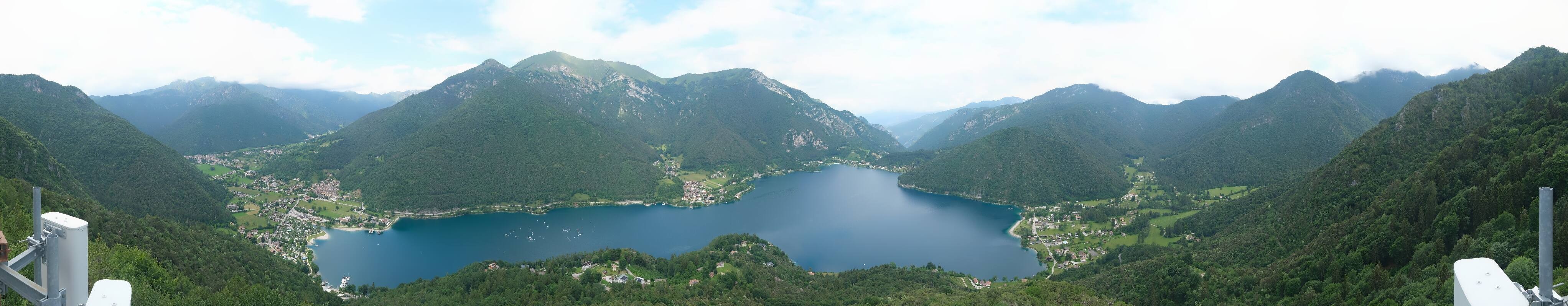 Archiv Foto Webcam Valle di Ledro - Blick auf den Ledrosee