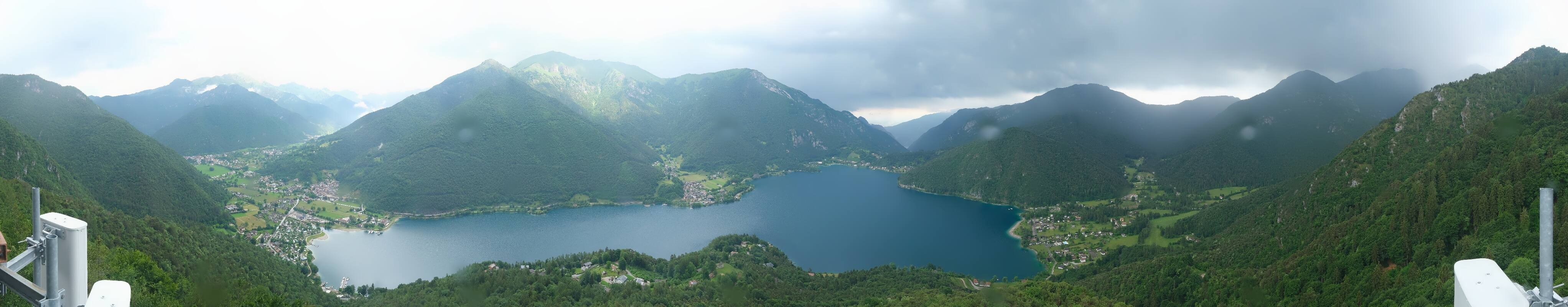 Archiv Foto Webcam Valle di Ledro - Blick auf den Ledrosee