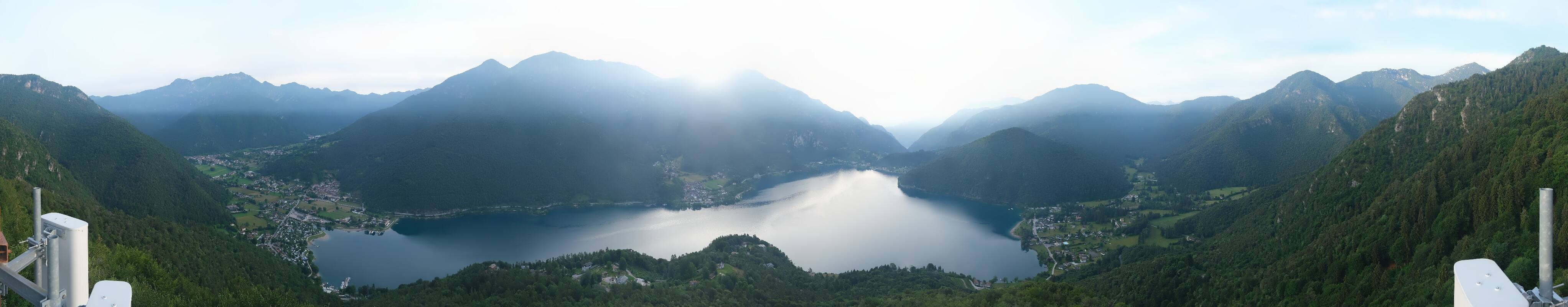 Archiv Foto Webcam Valle di Ledro - Blick auf den Ledrosee