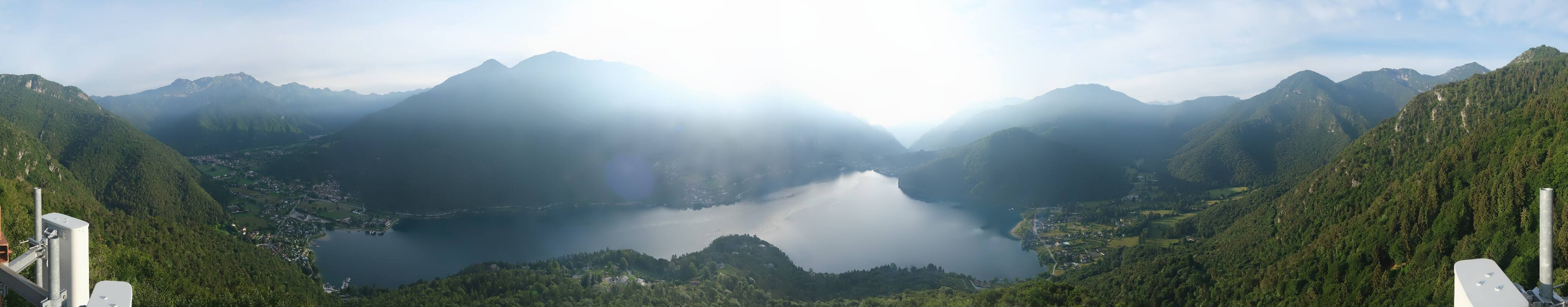 Archiv Foto Webcam Valle di Ledro - Blick auf den Ledrosee