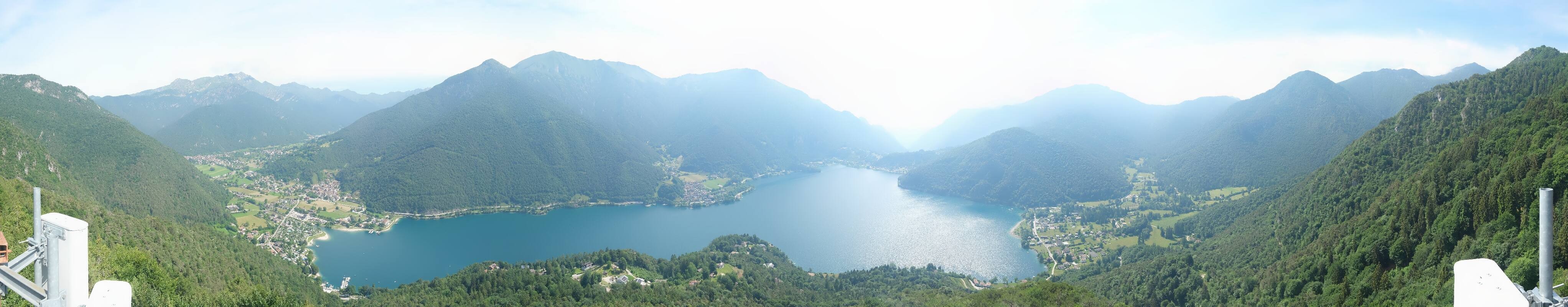 Archiv Foto Webcam Valle di Ledro - Blick auf den Ledrosee
