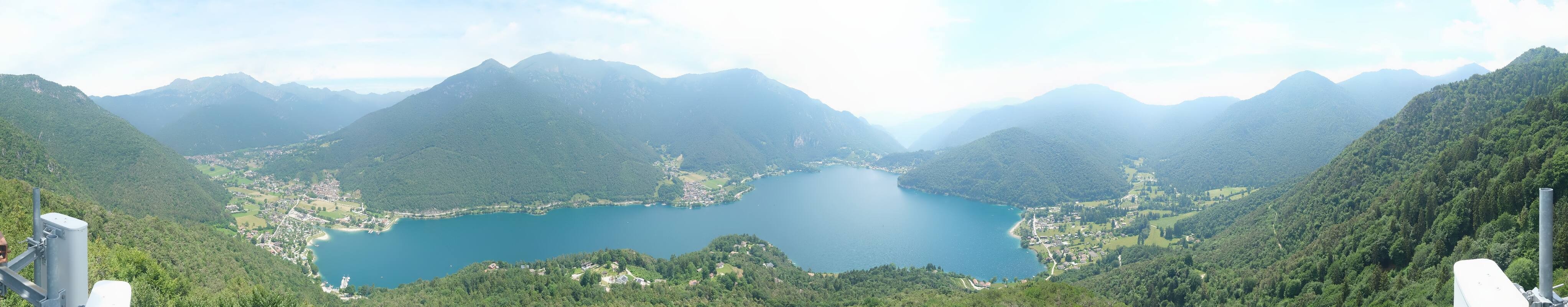 Archiv Foto Webcam Valle di Ledro - Blick auf den Ledrosee