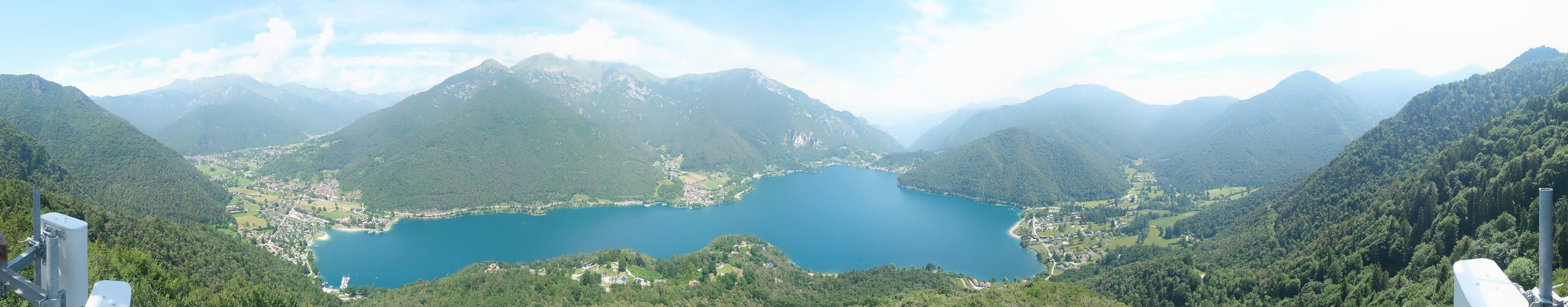 Archiv Foto Webcam Valle di Ledro - Blick auf den Ledrosee
