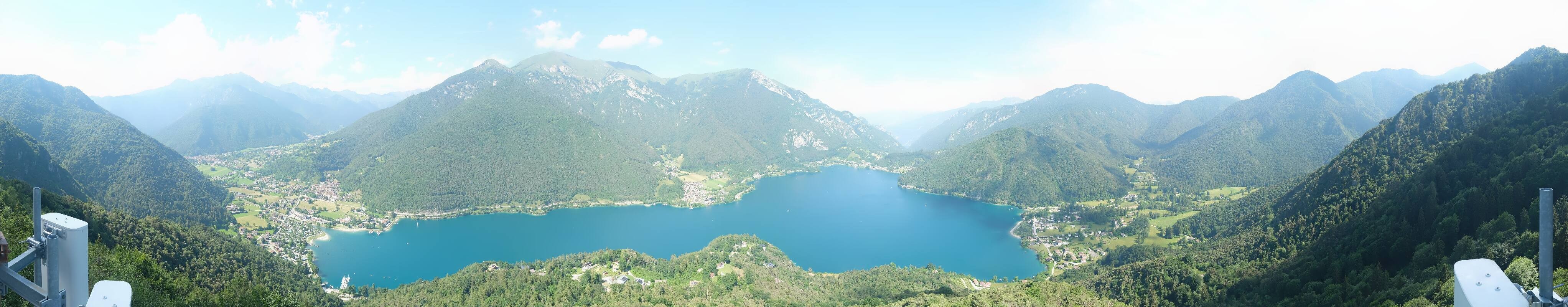 Archiv Foto Webcam Valle di Ledro - Blick auf den Ledrosee