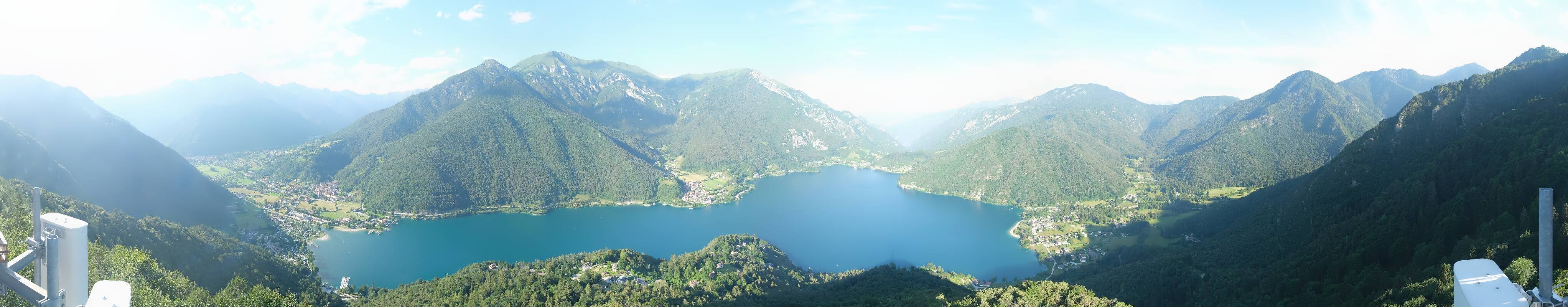 Archiv Foto Webcam Valle di Ledro - Blick auf den Ledrosee