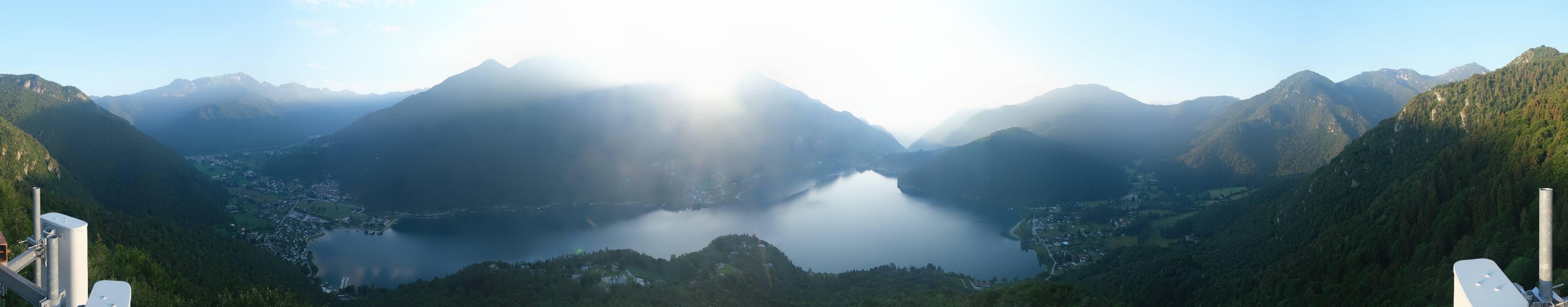 Archiv Foto Webcam Valle di Ledro - Blick auf den Ledrosee