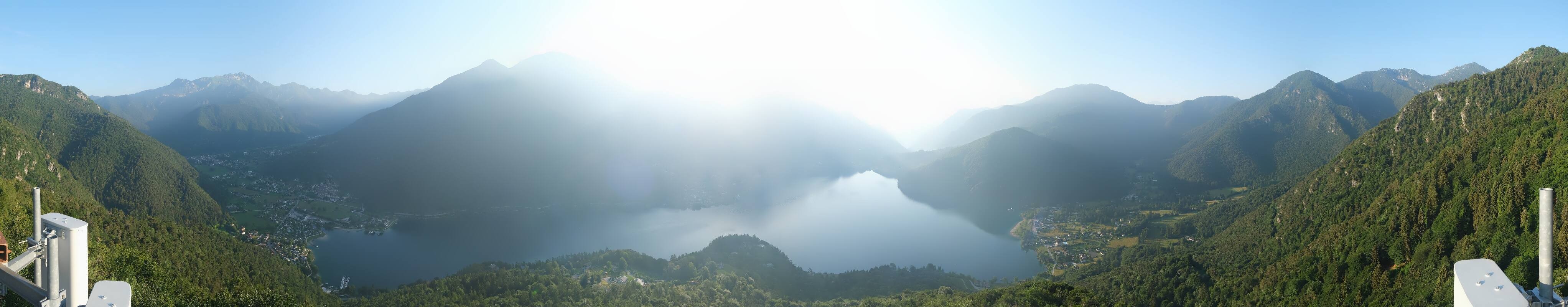Archiv Foto Webcam Valle di Ledro - Blick auf den Ledrosee