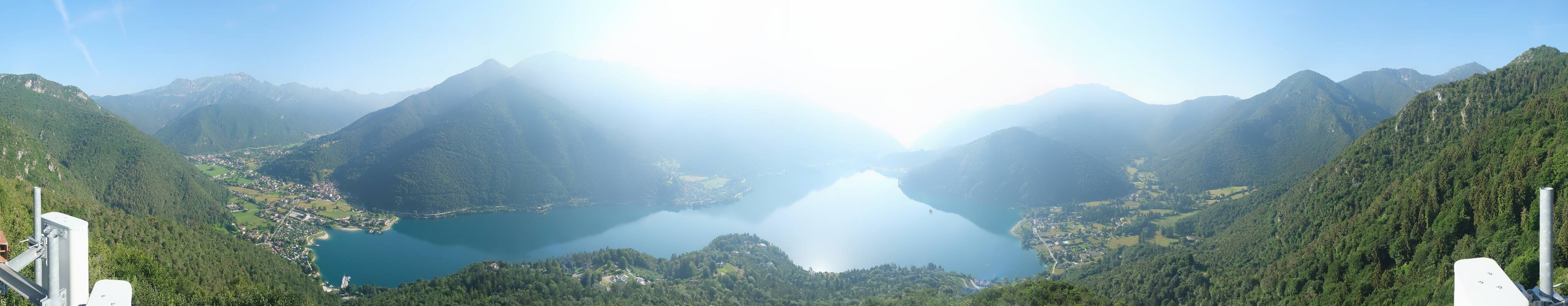 Archiv Foto Webcam Valle di Ledro - Blick auf den Ledrosee