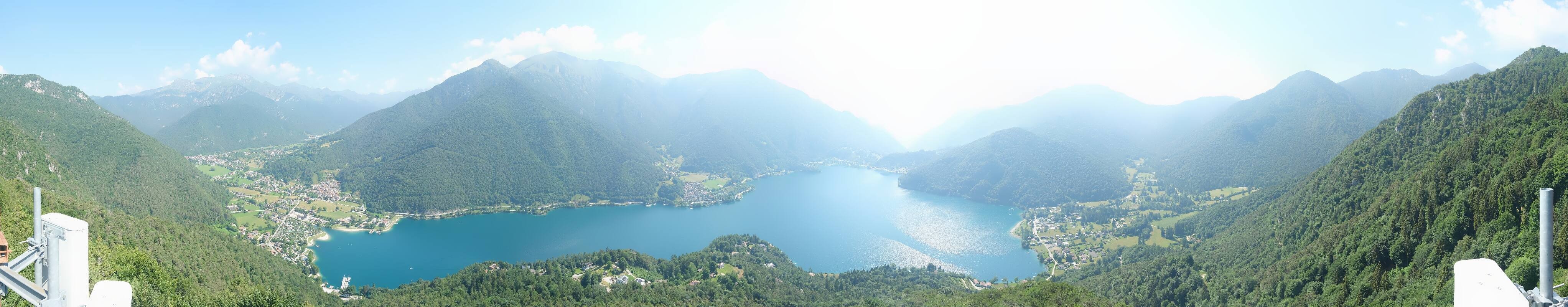 Archiv Foto Webcam Valle di Ledro - Blick auf den Ledrosee
