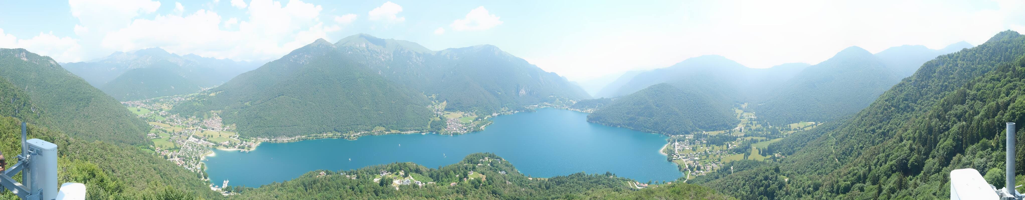 Archiv Foto Webcam Valle di Ledro - Blick auf den Ledrosee