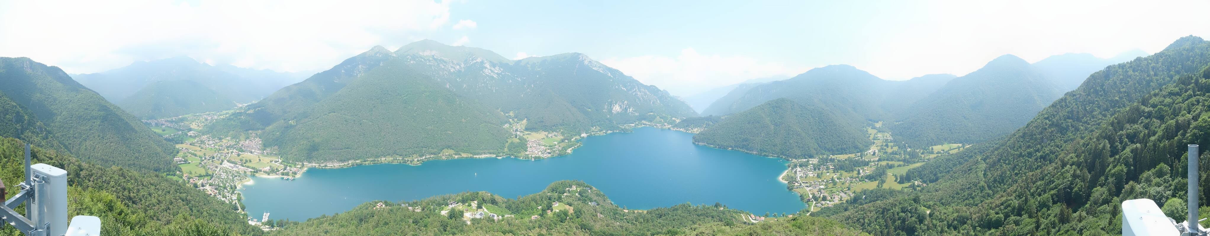 Archiv Foto Webcam Valle di Ledro - Blick auf den Ledrosee