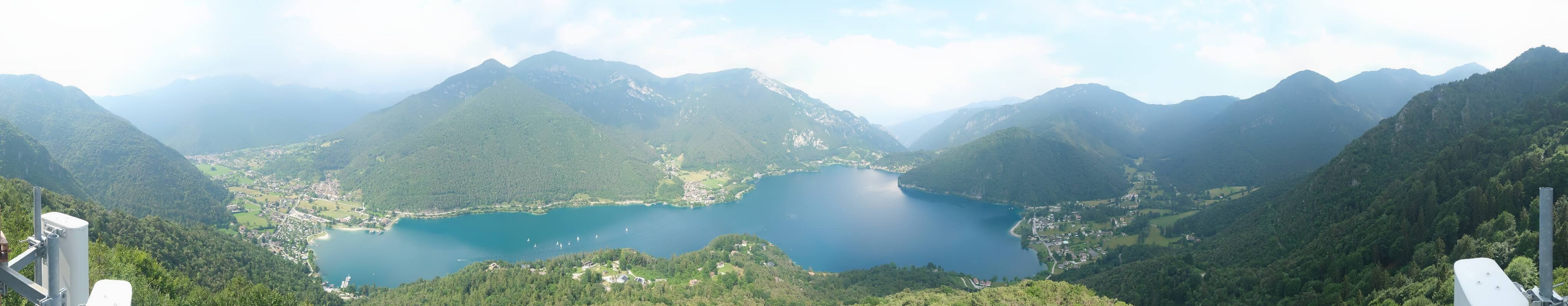 Archiv Foto Webcam Valle di Ledro - Blick auf den Ledrosee