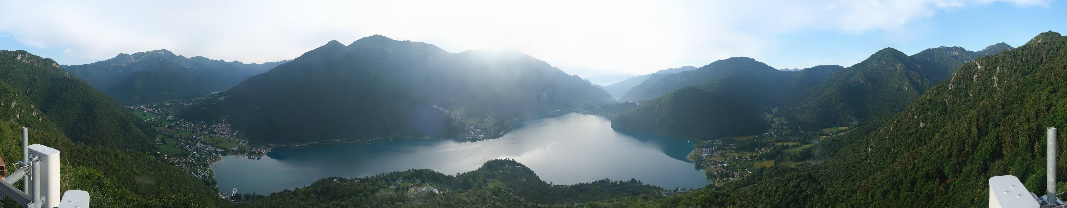 Archiv Foto Webcam Valle di Ledro - Blick auf den Ledrosee