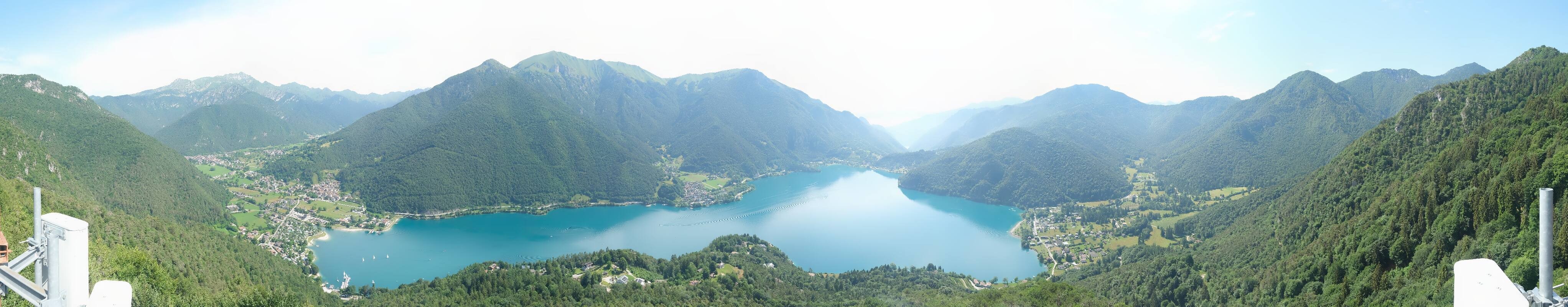 Archiv Foto Webcam Valle di Ledro - Blick auf den Ledrosee