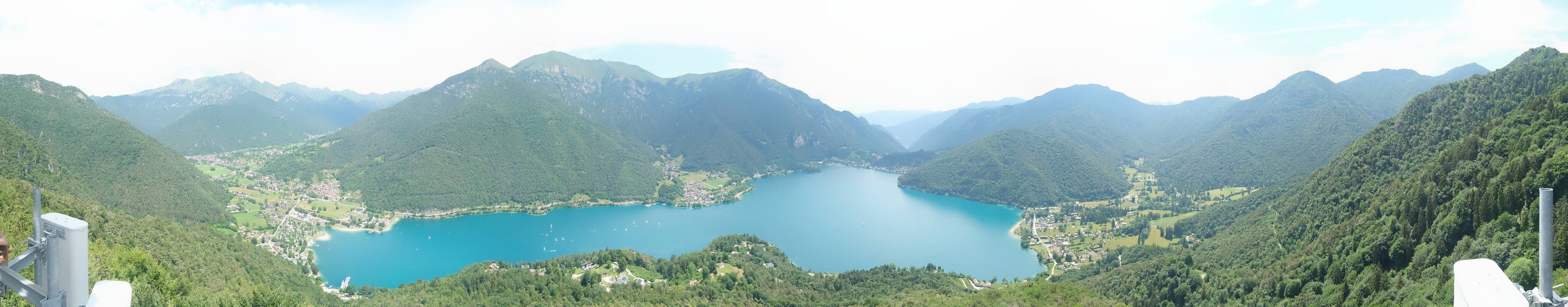 Archiv Foto Webcam Valle di Ledro - Blick auf den Ledrosee